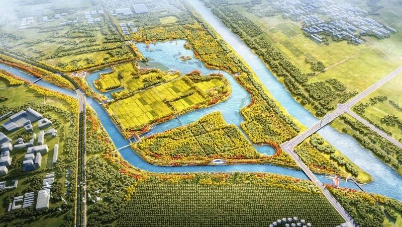 壩河口蓄滯洪區(qū)建設工程過半 年底前將完成6．7公里景觀建設:景觀工程
